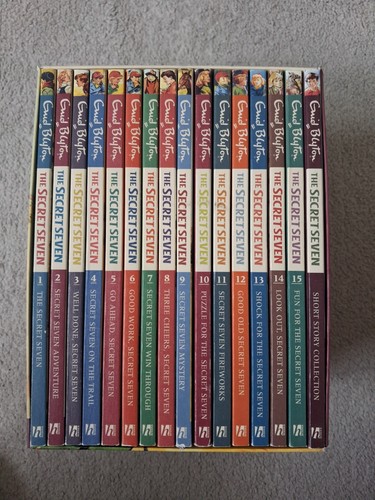 Secret seven box - box, books