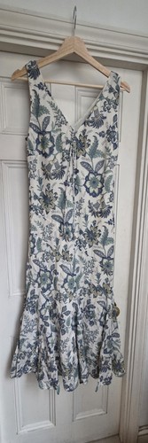 Anokhi bias dress women 100%