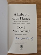 Signed David Attenborough A