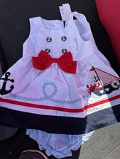 Baby Girl Sailor Dress Outfit