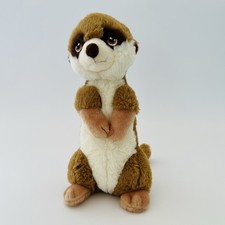 Keeleco Keel Toys Soft Toy Cuddly Plush Standing Meerkat Stuffed Animal 11”