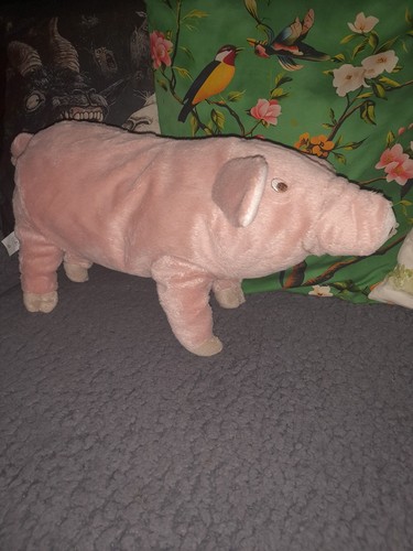 Ikea knorrig pink pig - pink,