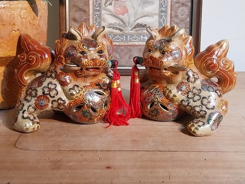 Pair vintage japanese - of,