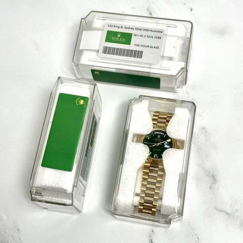 Rolex hourglass coffin case - rolex,