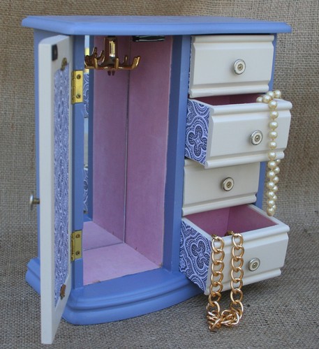 Painted vintage jewelry - vintage,