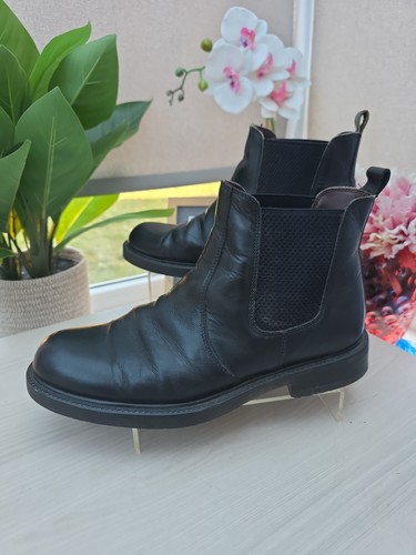 Mens barratts black leather - mens,