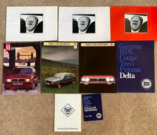 Lancia The Marque Magazine Delta Prisma Coupe Y10 Brochure x 9 Job Lot