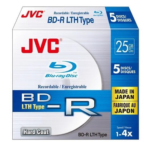 Jvc lth blank blu - jvc, blu-ray