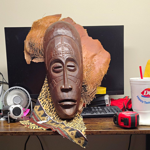 Tribal african decorative wood - tribal,