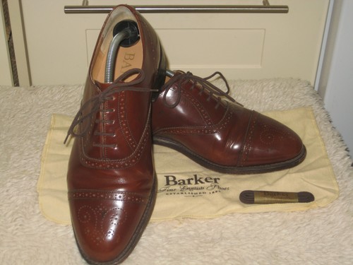 Barker brown leather - barker,