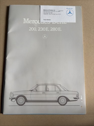 Mercedes benz w123 200 230e - benz, (200,