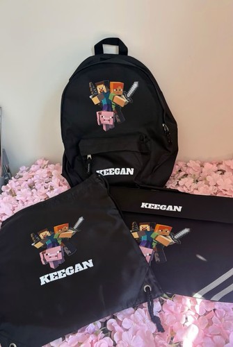 Minecraft backpack book bag - minecraft, pe