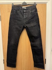 Zara Man Washed Black Denim