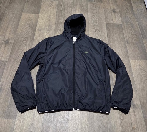 Lacoste jacket hooded - lacoste,
