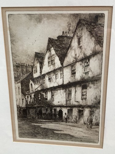 Frederick robson etching - robson,