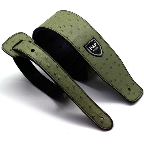 Leather guitar strap - guitar,