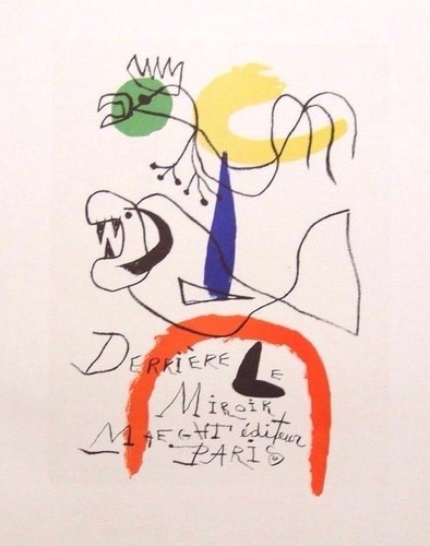 Joan miro mounted mourlot - mounted,