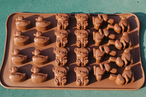 Chocolate silicone sweet - chocolate,