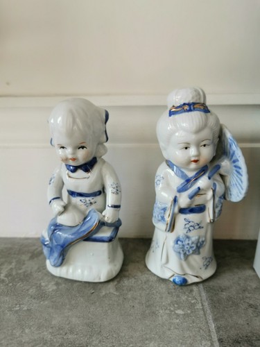 Geisha china dolls - 2x,