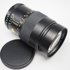 Pentax M42 fit Makinon 200mm 1:3.3 camera lens, A/M aperture, TL14