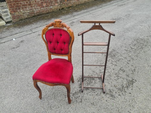 Vintage wooden valet - vintage, stand