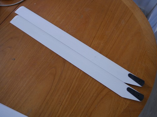 Helicopter wood blades - rc,