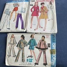 3X Vintage 1960s Simplicity