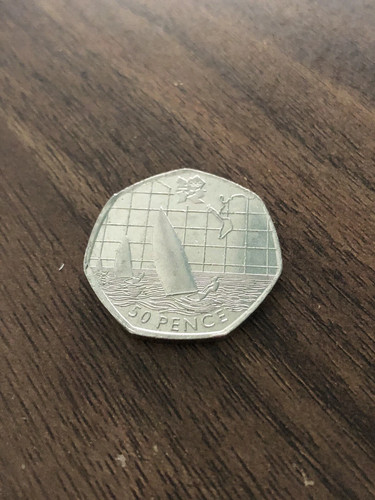 London olympic 2012 50p - london,