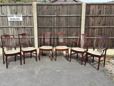STAG Set of 6 Kitchen Dining Chairs