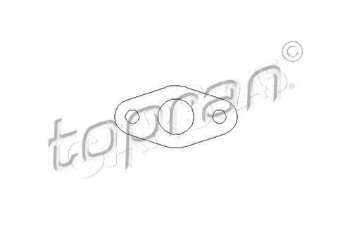 Lower loader gasket - lower, vw