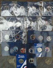 31 x Westminster Mint Coloured 50p Type Coins BUNC