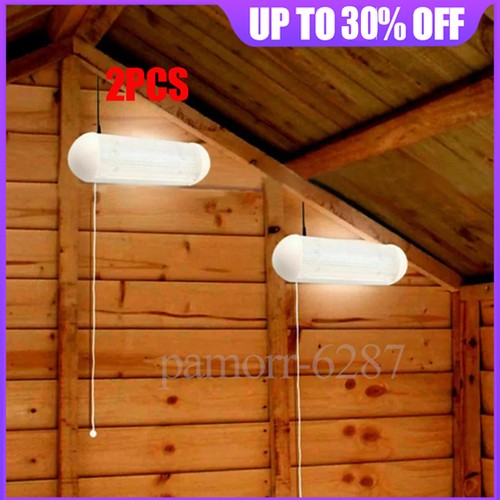 Led solar shed - 2x, light