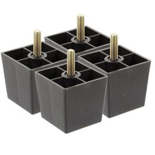 4pcs Plastic Furniture Feet