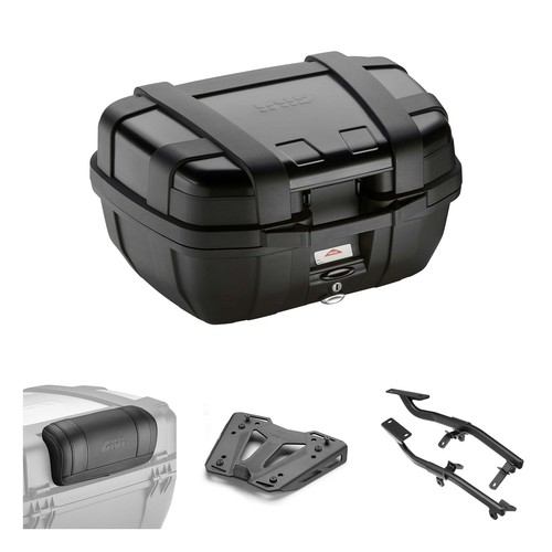 Givi trk52 black trunk - givi, kit