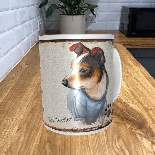 Rat terrier 11oz - terrier, my