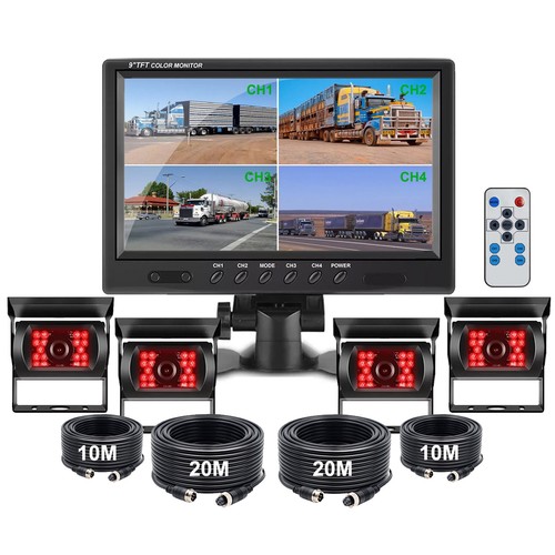 Quad split screen monitor - quad,