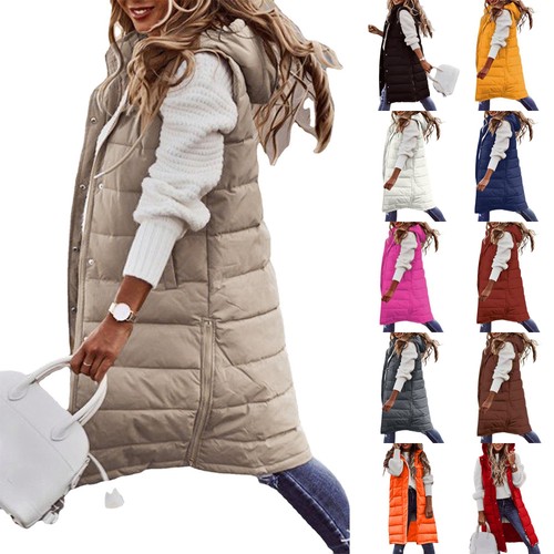 Ladies warmer hooded long - warmer,