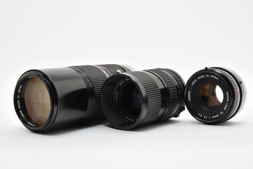 Lot exc canon - fd, 50mm