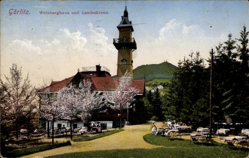 Postcard görlitz lusatia - in,