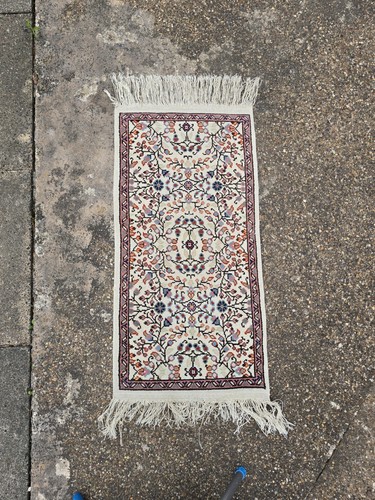 Vintage tunisian kairouan rug - vintage,