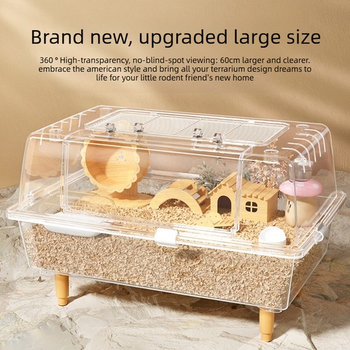 60cm acrylic hamster cage - 60cm,
