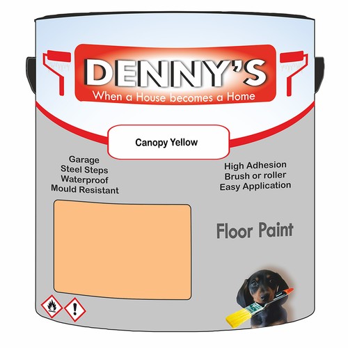 Dennys floor sheds - dennys, paint