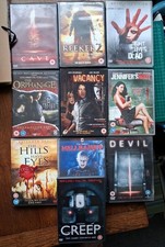 Bundle of 10 Horror DVDs job