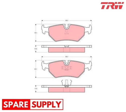 Brake pad set - brake, set,