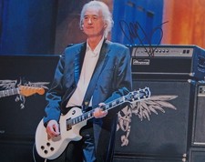 Jimmy Page Led Zeppelin Signed