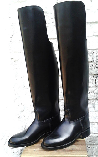 Men motorcycle knee high - high, tall