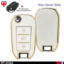 3 Button Flip Key Cover Case