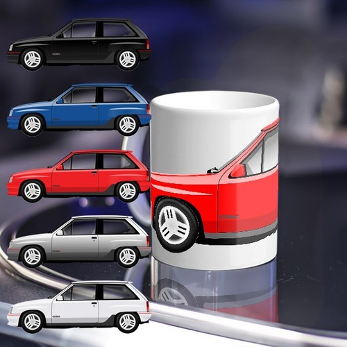 Large mug vauxhall nova gsi - large,