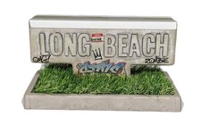 Fingerboard long beach sign - fingerboard,