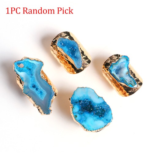 Natural raw agate geode - natural,